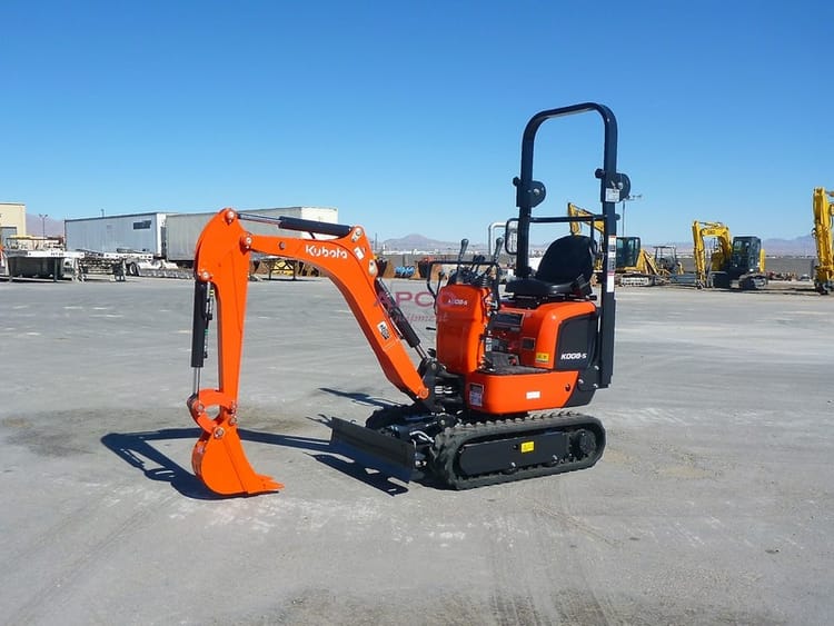 NEW KUBOTA K008-5 SUB-COMPACT EXCAVATOR