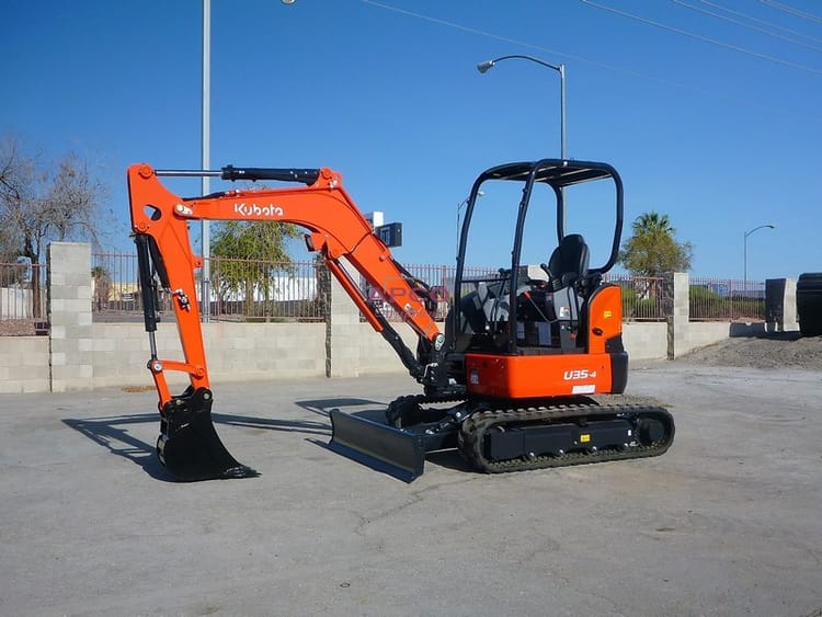 NEW KUBOTA U27-4R1 COMPACT EXCAVATOR