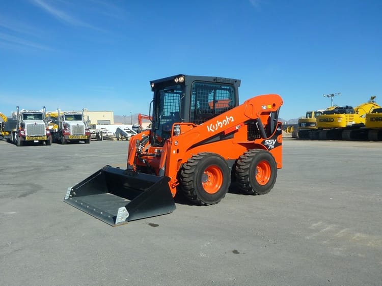 USED 2024 KUBOTA SSV75PHFRC SKID STEER LOADER