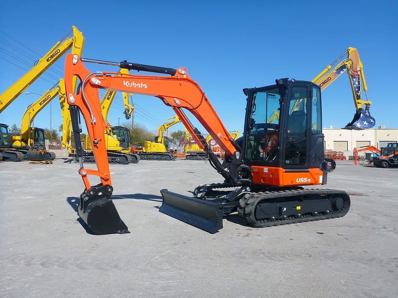 NEW KUBOTA U55-5R3A COMPACT EXCAVATOR