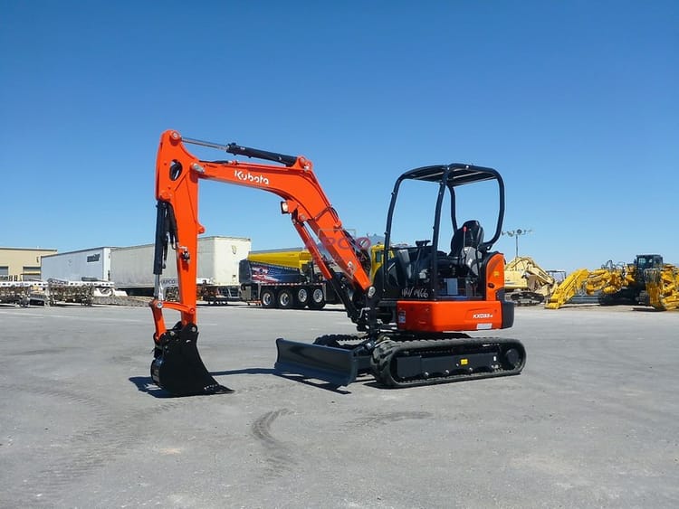 NEW KUBOTA KX033-4R1 COMPACT EXCAVATOR