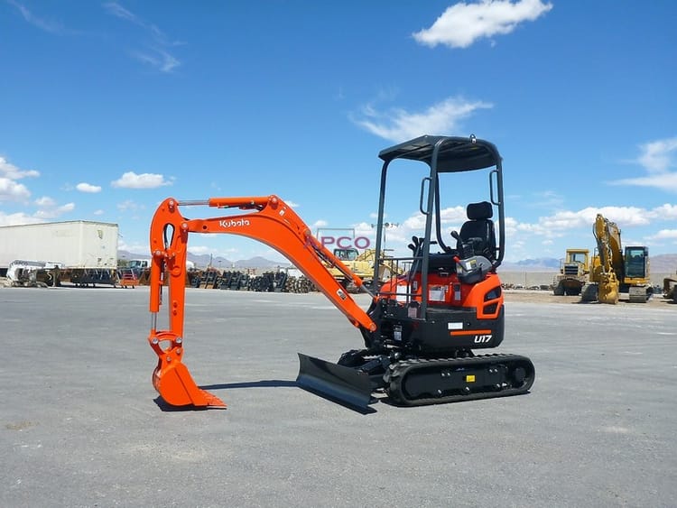 NEW KUBOTA U17VR1 SUB-COMPACT EXCAVATOR
