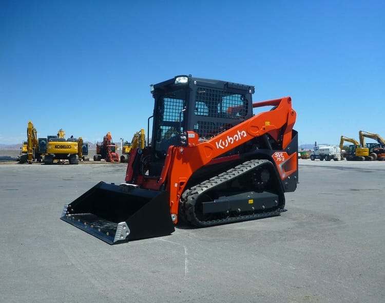 NEW KUBOTA SVL75-3HFVC COMPACT TRACK LOADER
