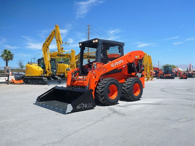 NEW KUBOTA SSV75PFR SKID STEER LOADER