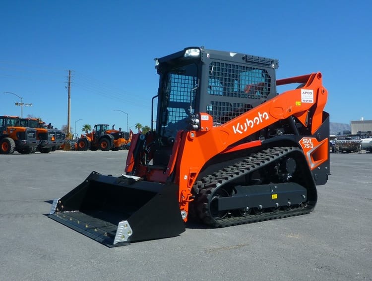 NEW KUBOTA SVL75-3HFWVC COMPACT TRACK LOADER