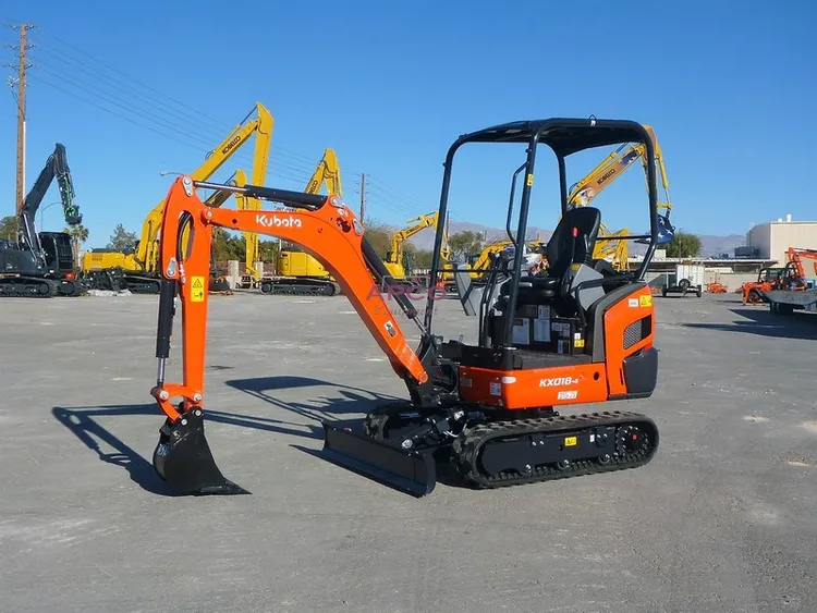 NEW KUBOTA KX018-4R1 SUB-COMPACT EXCAVATOR
