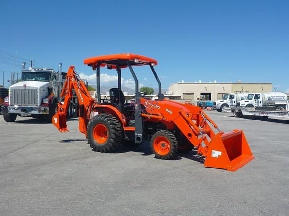 Kubota tractor on APCO Equipment's lot
