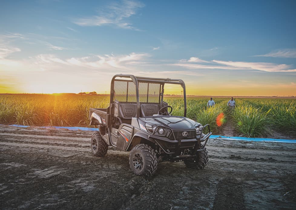 Kubota Sidekick in fields
