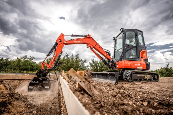 Kubota U35-4 excavator